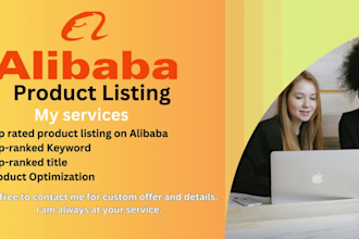 do alibaba product listing on cheap rate