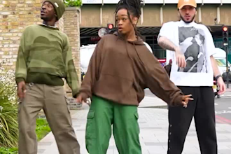 dance an amazing tiktok dance, group dance video, afro dance for your song