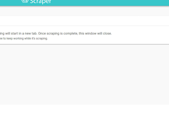 do web scraper, data miner and data analytics
