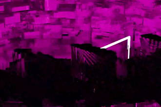 do cool 3d neon art animation