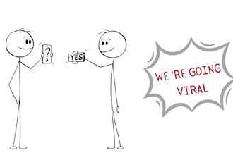 create stick figure animation with canva