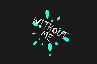 create kinetic typography lyric video or lyrics
