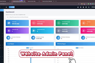 create your investment website for your business