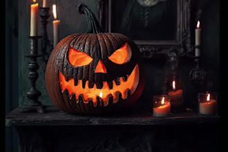 make a cinematic and scary horror video for your youtube