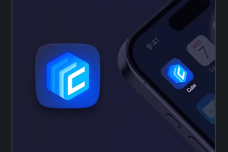 do modern mobile app logo or app icon design