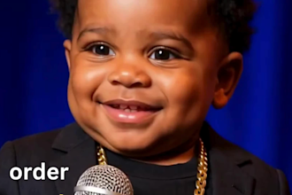 create funny ai baby joke, comedy skits that go viral