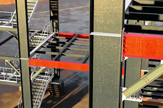 do 3d detailed model for any industrial steel structure, analysis, tekla design
