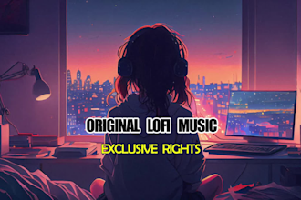 produce original lofi music, lofi beats and chill beats