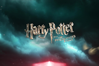 personalize a professional 3d harry potter with your titles