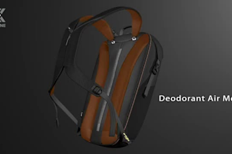 do a realistic 3d bag animation, pack bag and back pack