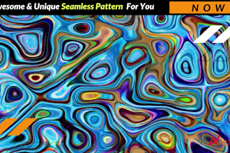 design unique seamless pattern design for your business textile print design