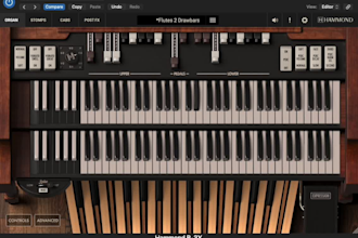 record hammond organ tracks for your song