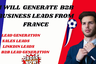 generate b2b business leads from france