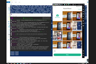 develop an android app scraping or automation bot