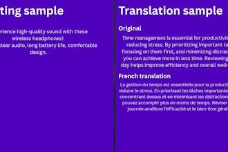 write 5 professional product descriptions