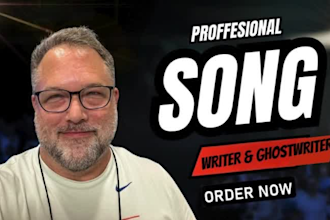 be your songwriter and ghostwriter rap lyrics on any beat