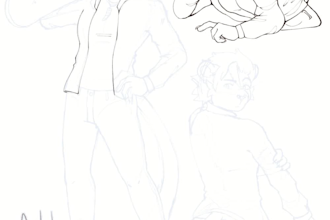 make great furry sketch page