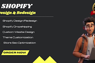 do shopify redesign dropshipping website design and build shopify store