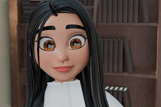 make a 3d animation in blender with your 3d character
