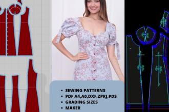 make professional sewing patterns and clo 3d design