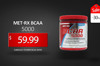 create nutrition supplement sale ad