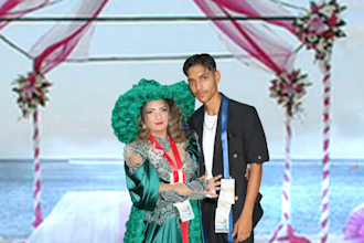 manually crop a photo and edit it with 3d album