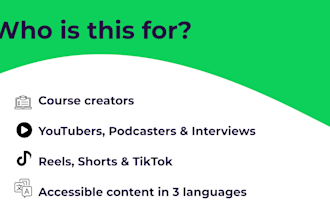 create subtitles for your videos in spanish, english or catalan