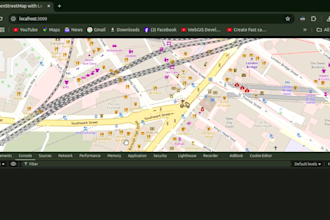 create map with real time  and speed violation detection