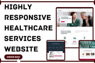 design medical dental chiropractors spa massage therapy clinic pharmacy website