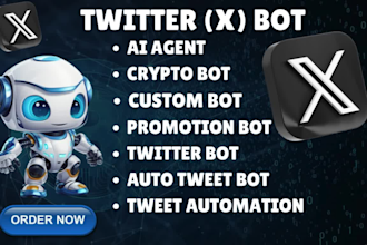 do custom twitter bot ai tweet automation grok ai openai chatgpt agent api x bot