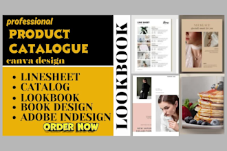 design fashion lookbook, adobe indesign, line sheet, manual, online course book