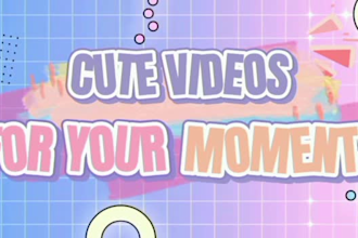 create cute photo and video slideshow of your moments