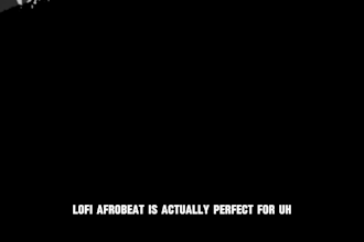 make a lofi afrobeat production, chill, afrobop study beats