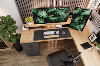 design your home office, gaming room interior design