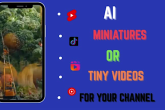 create viral 3d ai miniature animations for your youtube channel