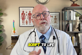 deliver an american senior male actor medical spokesperson or ugc video