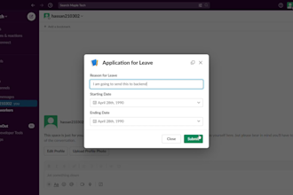 create custom slack bots and integrations using slack slash command