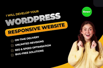 do wordpress customization and design, or redesign wordpress