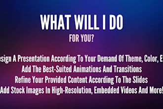 design a creative powerpoint presentation