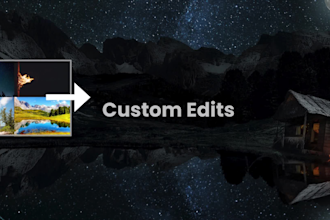do photo manipulation, photo editing and product editing in photoshop