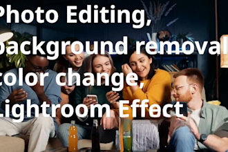 do photoshop editing , photo manipulation , add or remove object , skin retouch