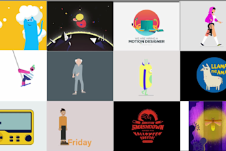 make custom animated GIF, gif banners and motion animation