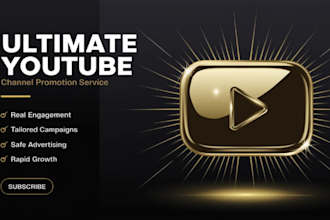 promote your youtube video to real, targeted audiences for organic growth