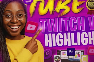 edit your twitch vod into youtube highlights, clips, and reels