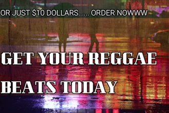 make a reggae, dance hall, reggaeton beat