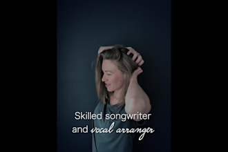 record beautiful backing vocals