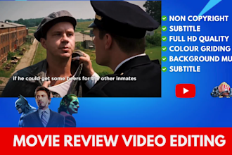 edit movie recap and review video with no copyright