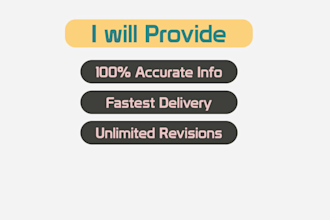 do fast and accurate data entry, formatting, research