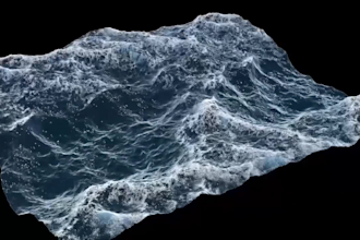 do 3d particles water fluid simulation liquid simulation vfx in houdini