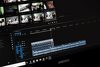 professionally edit finance and investing youtube videos with animations